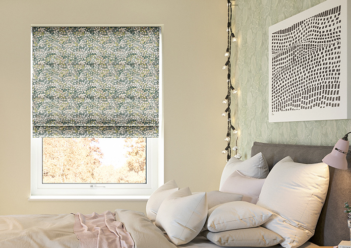 Mini Camphora, Sage - Roman Blind - Image 3